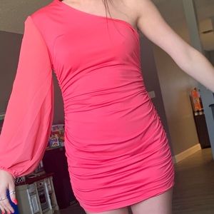 Pink dress